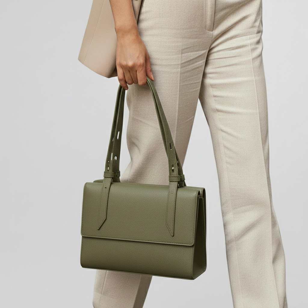 Genuine Leather Shoulder Bag Tote Bag Senior Sense Of Fashion Senior Versatile Niche Design Women's Bags Handbag